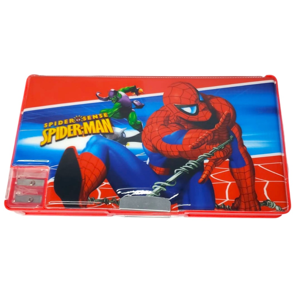 Magnetic Spiderman Pencil Box - No. M1395-SM