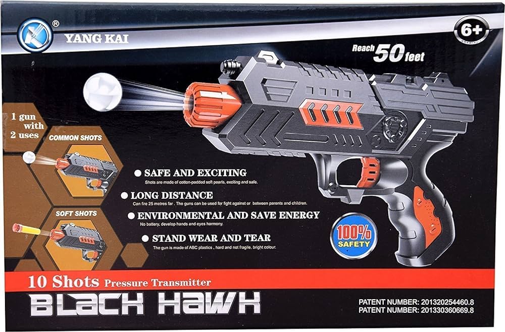 Bullet Gun Blach hawh - No.M02 - YANG KAI / 1068-8