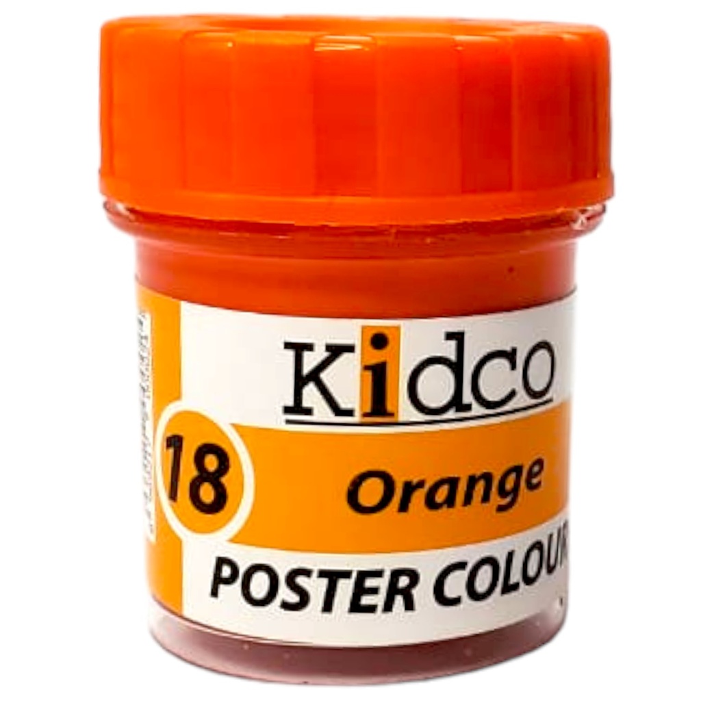 Orange Poster Color - 18 - Kidco