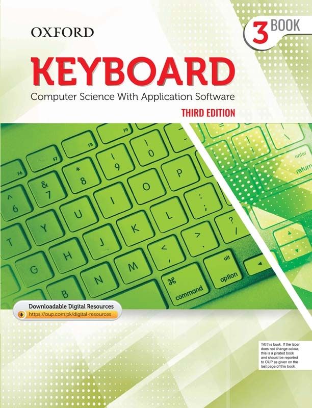 Keyboard:Comp Sci Bk 3 3E W/Digital Cont