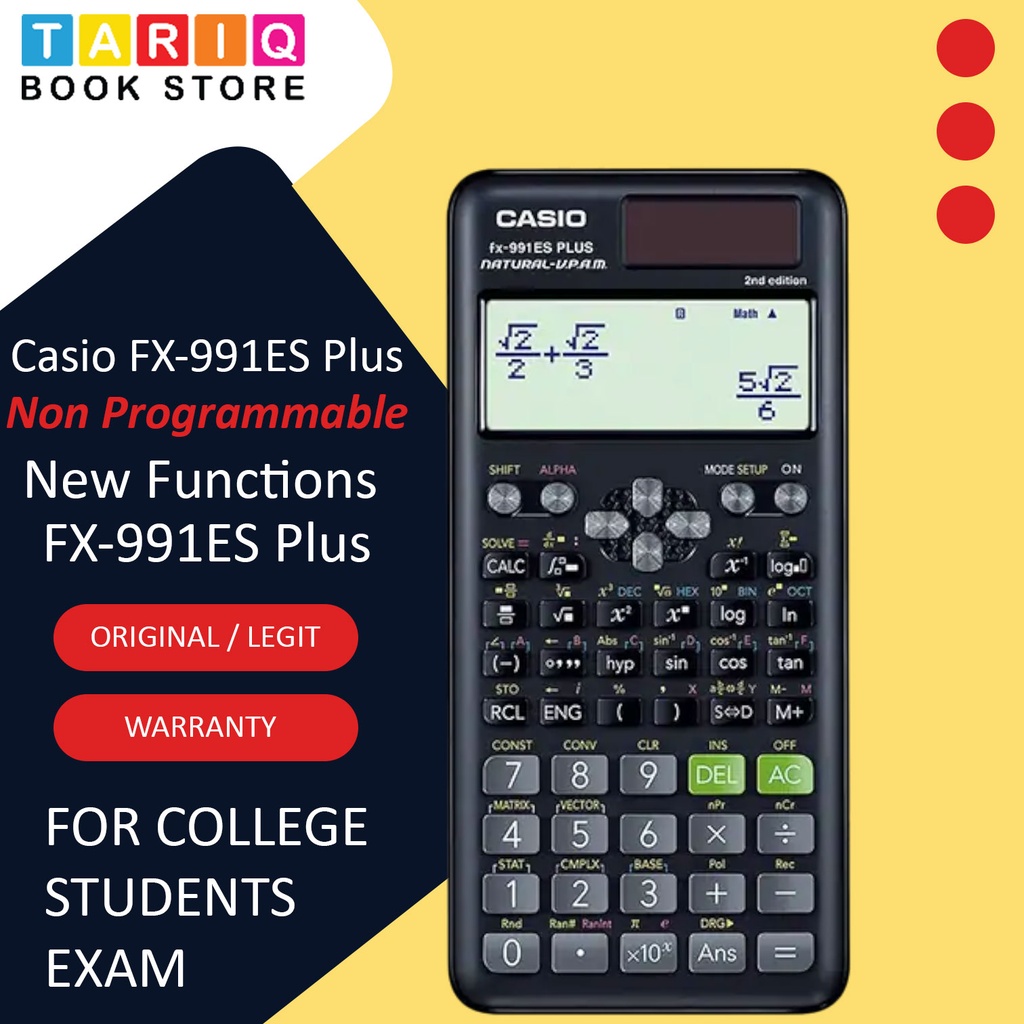 Casio FX-991ES Plus Scientific Calculator