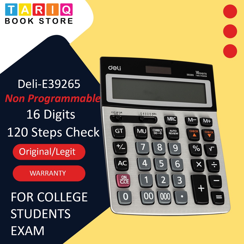 DELI CALCULATOR 39265