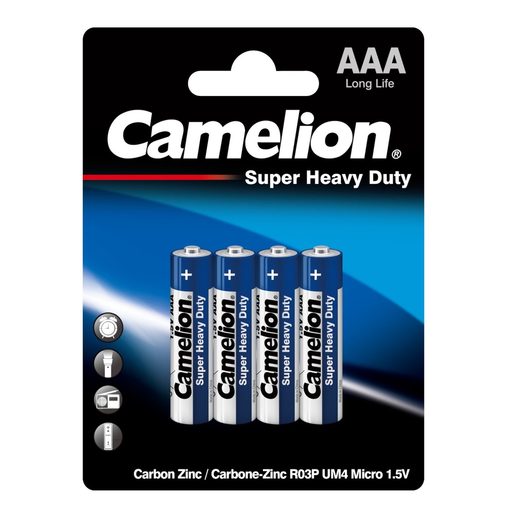 Camelion AAA Super Heavy Duty - Pack Of 4