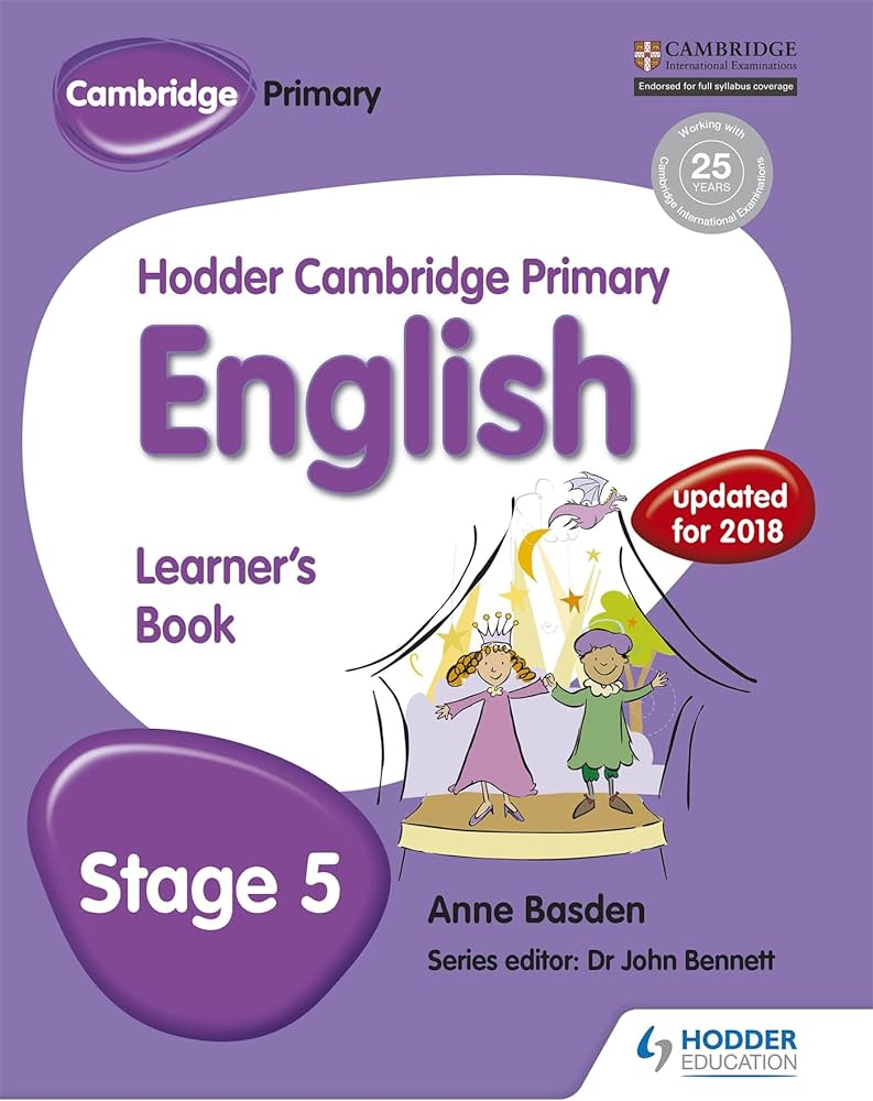 Hodder Cambridge Primary English Stage 5 Learner'S Book