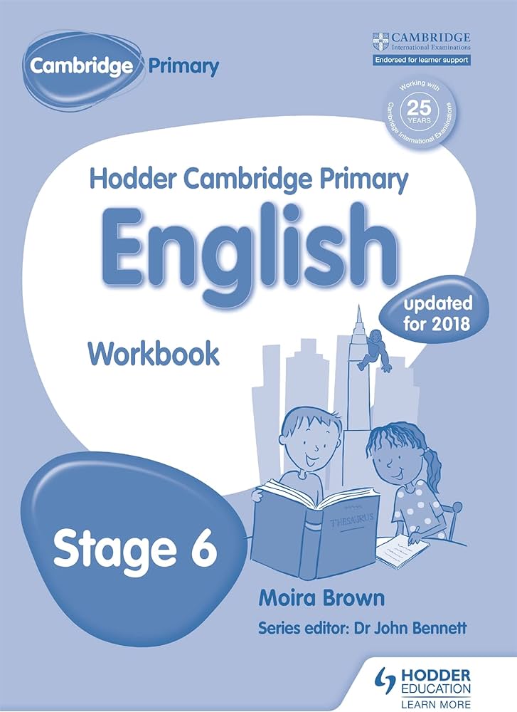 Hodder Cambridge Primary English Stage 6 Work Book