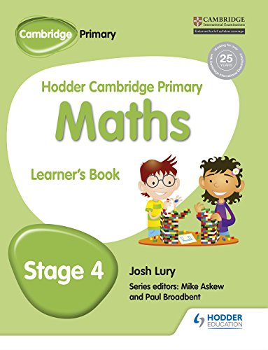 Hodder Cambridge Primary Mathematics Stage 4 Learner'S Book