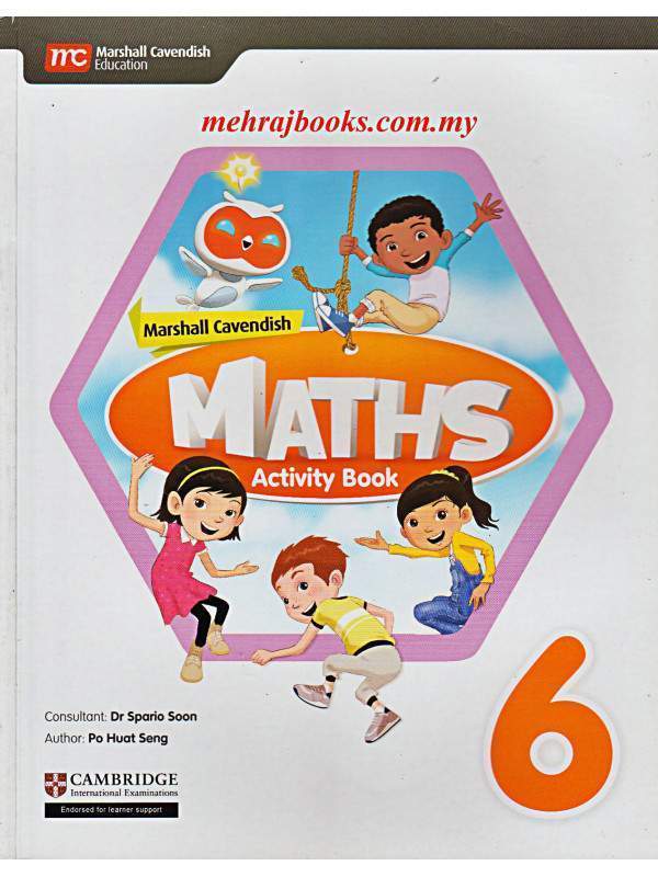 Marshall Cavendish Maths Activity Book 6