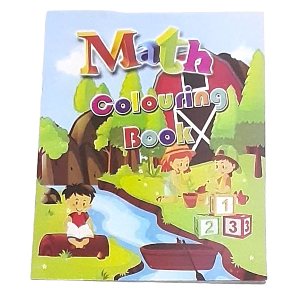 Math Colouring Book
