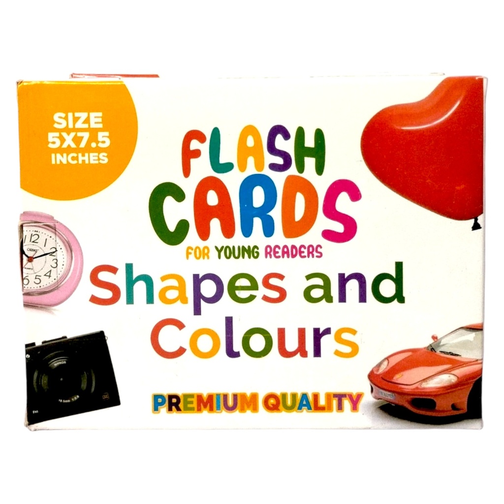 Flash Cards For Young Readers  Shapes & Colours