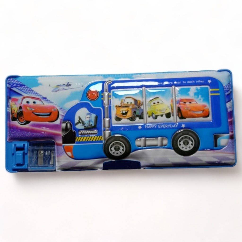 Magnetic Bus Pencil Box (McQueen)