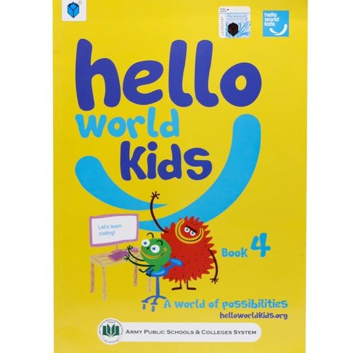 [9789957877569] Hello World Kids Book-4
