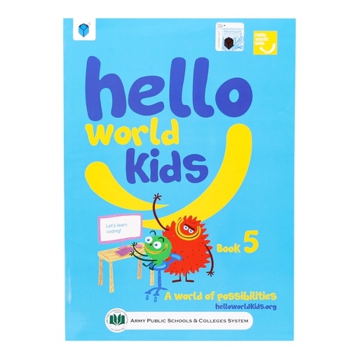 [9789957877552] Hello World Kids Book-5