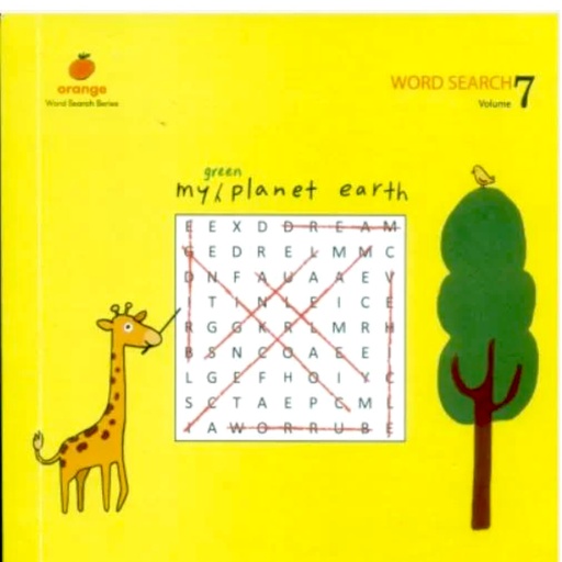 [9789695504178] Word Search: My Green Planet Earth Volume 7 Pb 2021