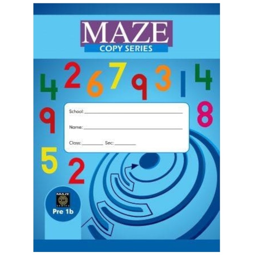 New Maze Math Copy 1B