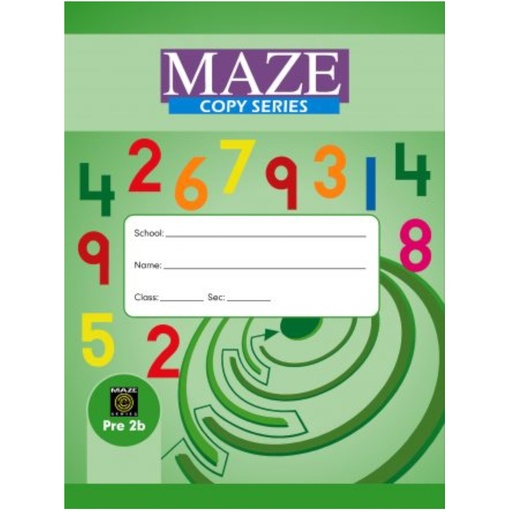 New Maze Math Copy 2B