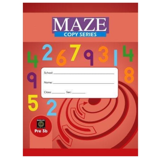 New Maze Math Copy 3B
