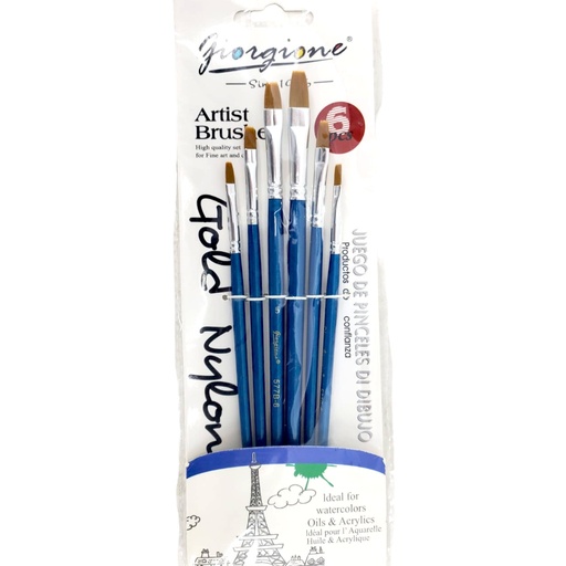 Flat Paint Brush - Pack of 6 - G577-6B