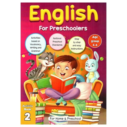 [9789670062655] English For Preschoolers Activity Book 2 Age Group 4-6