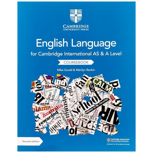 [9781108455824] English Language For Cambridge International AS & A Level Coursebook - Second Edition - Low Price Edition