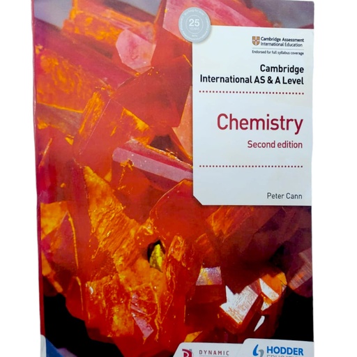 Cambridge International AS & A Level Chemistry - Second Edition - Hodder Education- Low Price Edition
