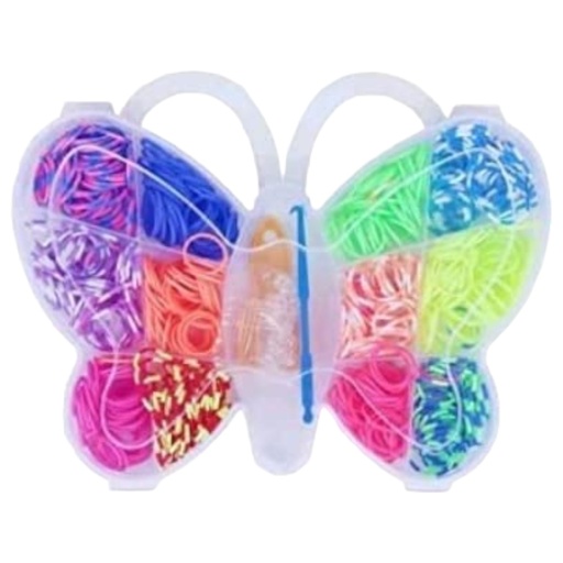 Butter Fly Case Loom Band - No. 2292-8