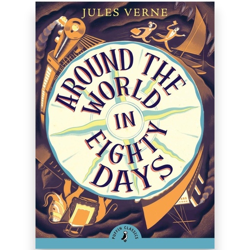 [9780141366296] Around the world in eight days - Jules Verne