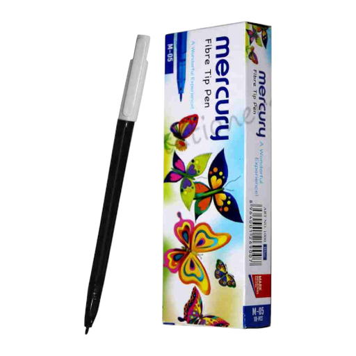 Fibre one Marker - Black - 0-77 - Mercury