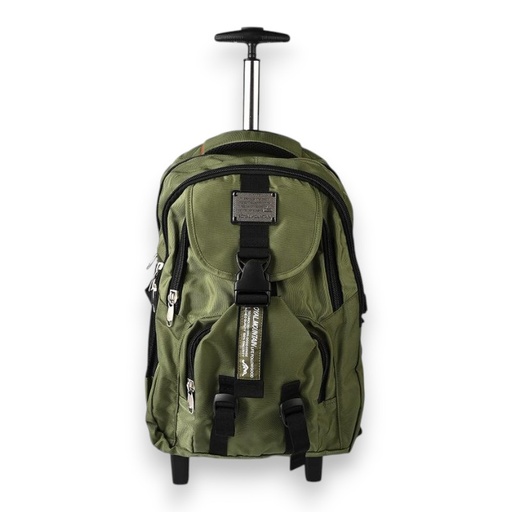 Royal Mountain Trolley Bag - Green - 18 Inch | Class 5 - Class O/A-Level( IMPORTED )