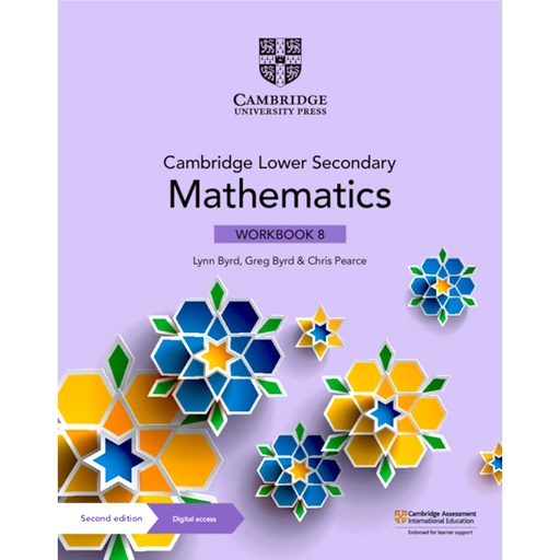 Cambridge Lower Secondary Mathematics Learner's Workbook 8 With Digital Access 2nd Edition - Original