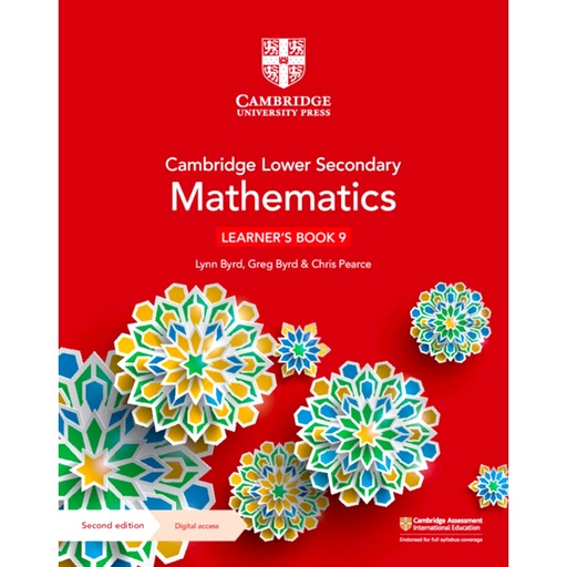 Cambridge Lower Secondary Mathematics Learner's Book 9 With Digital Access 2nd Edition - Original