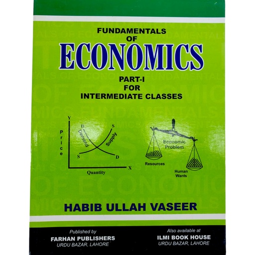 Fundamentals Of Economics Part 1 For Intermediate Classes - Habib Ullah Vaseer