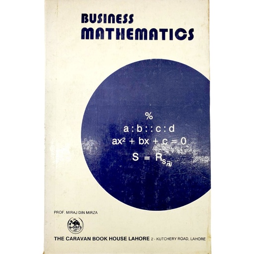 Fedral Board Business Mathematics For 1st Year - Punjab Board