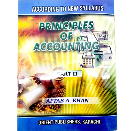 Principles of Accounting for Intermediate Part II - Orient Publisher