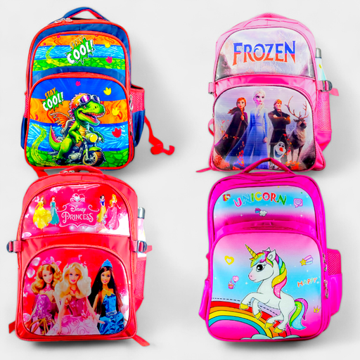 Character School Bag - Class - 1 - 2( MADE IN PAKISTAN )