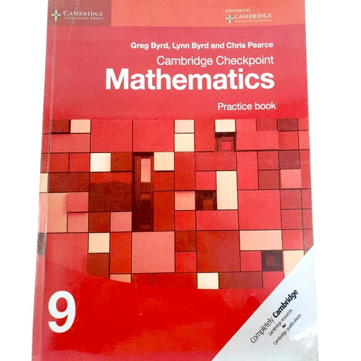 [9781107668010] Cambridge Checkpoint Mathematics Practice Book 9
