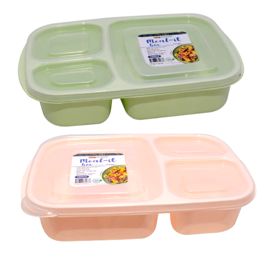 [722777855736] Maxware Lunch Box Plastic (Large) - Assorted Colour