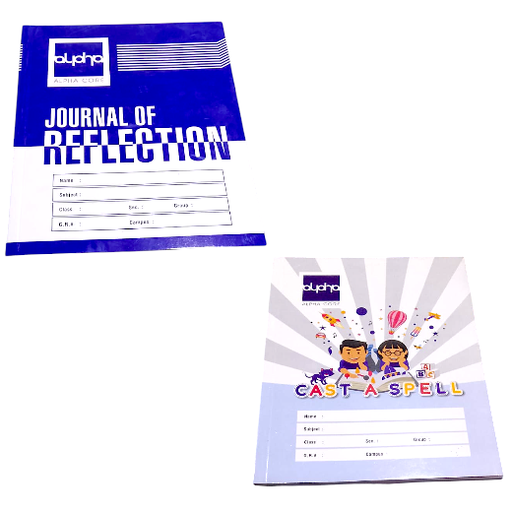 Journal Of Reflection Cast A Spell Journal - 160 Pages - Alpha Core School
