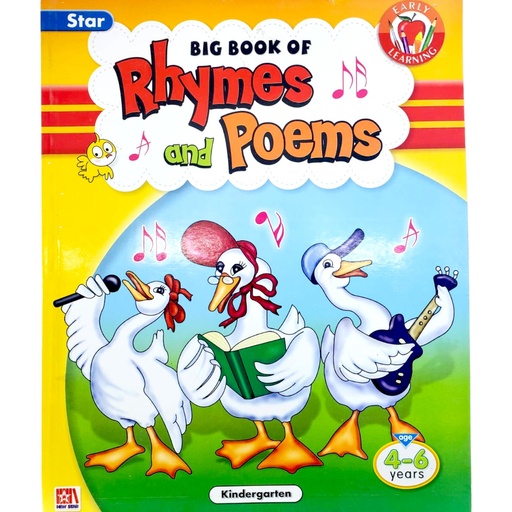 [9789695233689] Big Book of Rhymes And Poems For KG - New Star Book