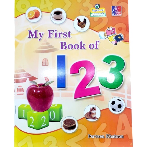 [9789695455920] My First Book of 123 - Gaba Books