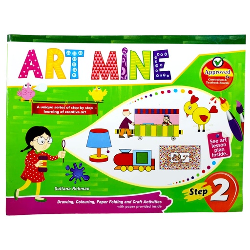 [9789695095812] Art Mine Book Step 2 - Gaba Books