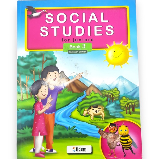 [9789699705175] Social Studies For Juniors Book 3 - Pakistan Edition - Fidem Publisher