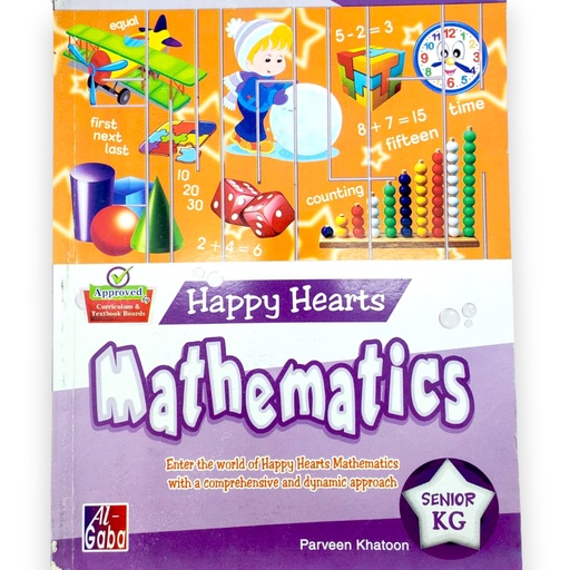 [9789695098318] Happy Hearts Mathematics Senior KG - Parveen Khatoon