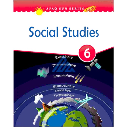 [9789695665114] Social Studies Book 6 - Afaq Sun Series