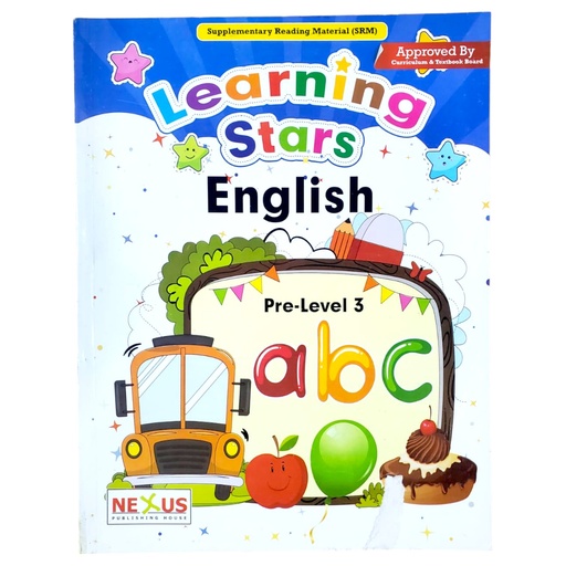 [9789696140528] Learning Stars English Book Pre Level 3