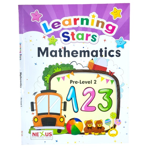 [9789696140504] Learning Stars Maths Book Pre Level 2