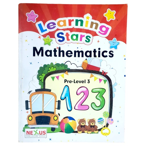 [9789696140535] Learning Stars Maths Book Pre Level 3