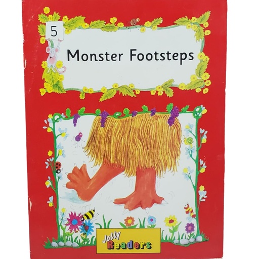 [9781903619452] Jolly Ponics Monster Footsteps Children Story Book 
