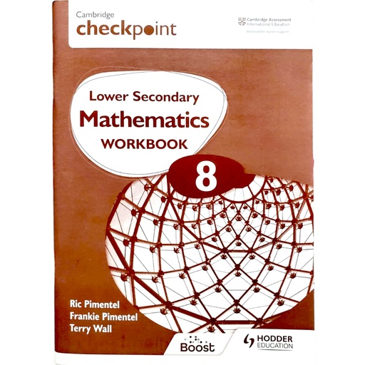 [9781398301283] Cambridge Checkpoint Lower Secondary Mathematics Workbook 8 - Hodder Education