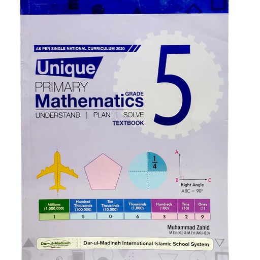 [9786277572549] Unique Primary Mathematics Textbook 5
