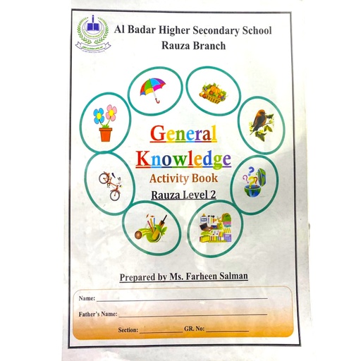General Knowledge Activity Book 2 - Al Badar Higher Secondary School